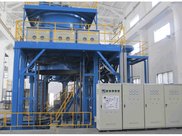 Vertical furnace chemical vapor deposition (CVD / HGO for the deposition of SiC)