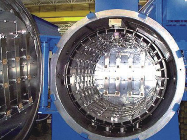 Горизонтальная высоковакуумная печь для пайки