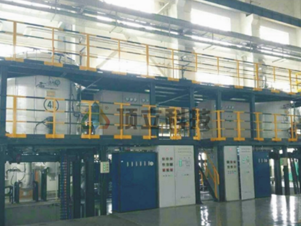 Вертикальная печь химического осаждения из газовой фазы (CVD/ХГО для осаждения SiС)