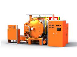 Vacuum furnace for degreasing and sintering MIM products