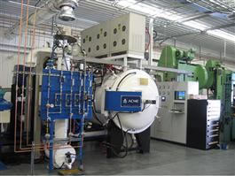 Vacuum furnace for degreasing and sintering