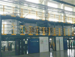 Вертикальная печь химического осаждения из газовой фазы (CVD/ХГО для осаждения SiС)